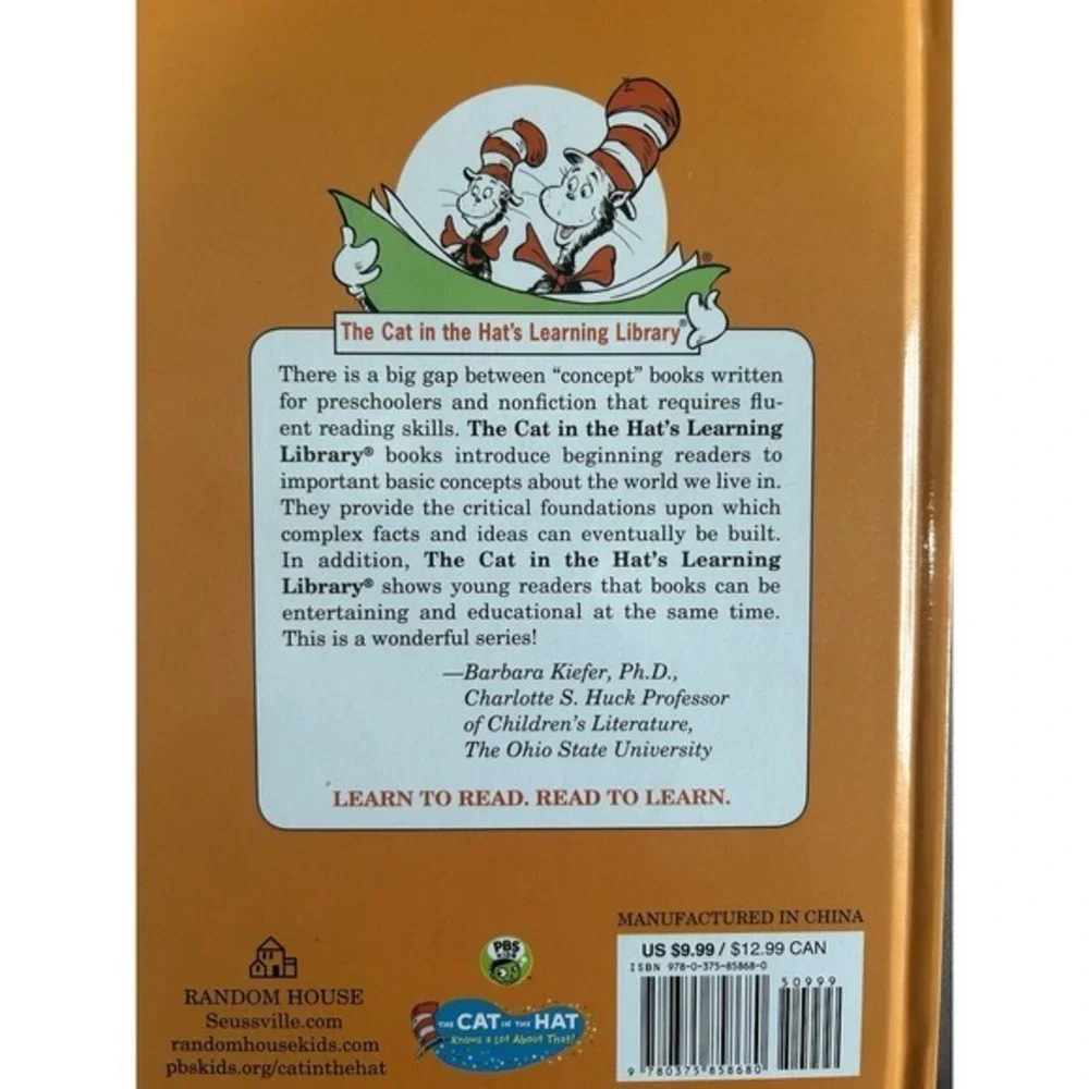 4-PC Dr‎ Seuss Books Kids Children's Beginner Reading Gift School Learning